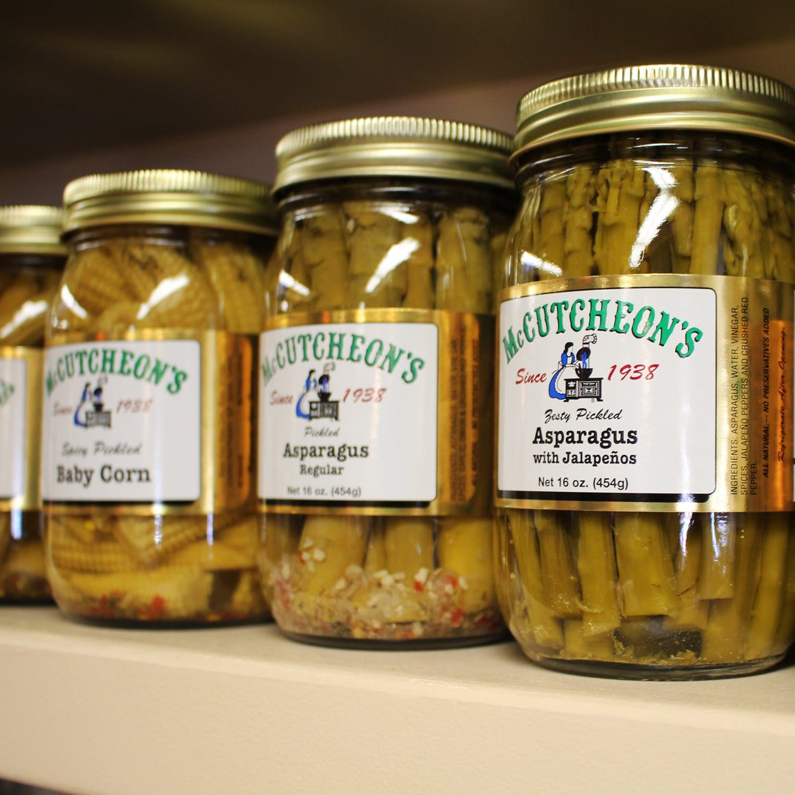 McCutcheon’s Pickles, Relish, Honey