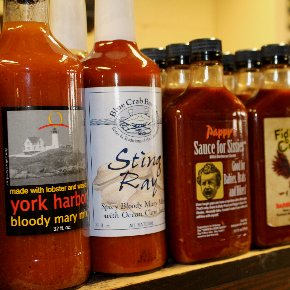 Seaside Country Store Barbeque Sauces, Hot Sauces, Steak Sauces